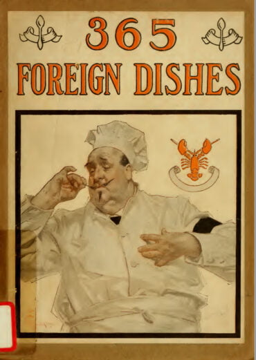 Cover of the cookbook 365 Foreign Dishes