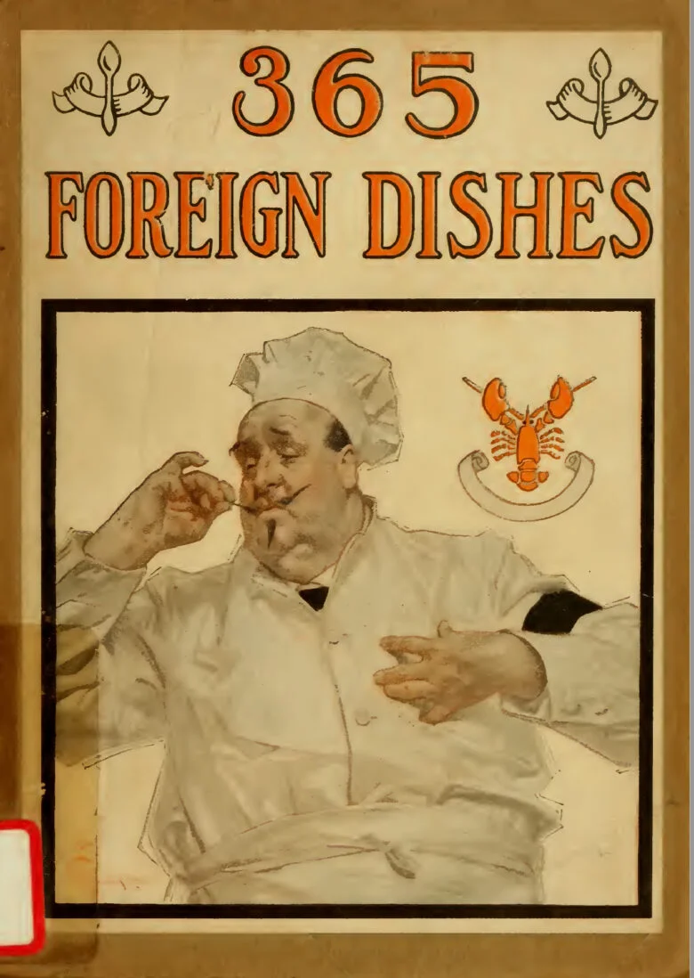 Cover of the cookbook 365 Foreign Dishes